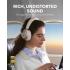 Anker Soundcore Space One Pro, with Headphones Case, Adaptive Active Noise Cancelling Headphones Driven by 6 Mics, Super Foldable Design, 60H Lossless Audio, Ultra-Fast Charging, Hi-Res Wireless - White